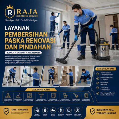 Pembersihan Pasca Renovasipindahan rumah